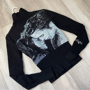 Dolls Kill Sweater twilight turtleneck womens Black (small) bella edward kiss